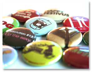 Dean Johnson Holiday Buttons